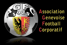 Logo AGFC: Association Genevoise de Football Corporatif