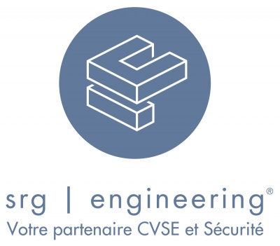 Logo de srg engineering 